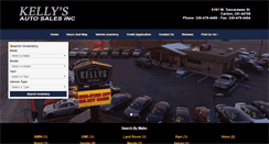 Desktop Screenshot of kellysautosalesinc.com